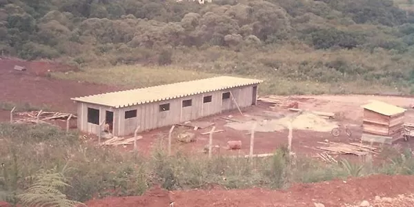 Primeiras instalações da Filtroil em 1984